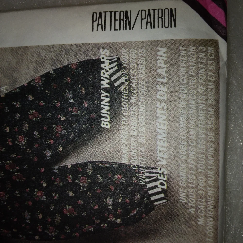 MCCALL'S Faye Wine wardrobe for Country Rabbits, 25